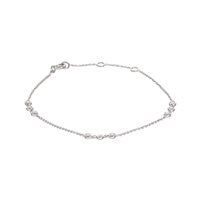 Vicenza - Piazzetta Palladio 2 - Pulsera Crivelli DIAMANTI in Oro blanco Diamante 0.30 Ct 370-XB4148 - 370-XB4148
